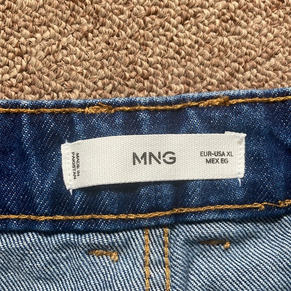 Mango MNG maxi jean skirt with front slit - Picture 2 of 11